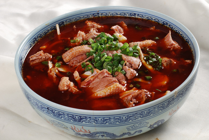 川菜湘菜高清菜谱 香汤野菌煮肥鹅