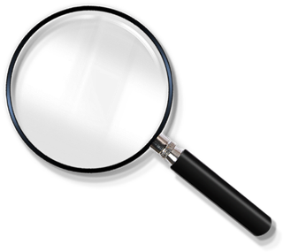 放大镜免扣素材