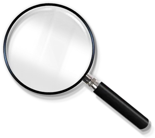 放大镜免扣素材