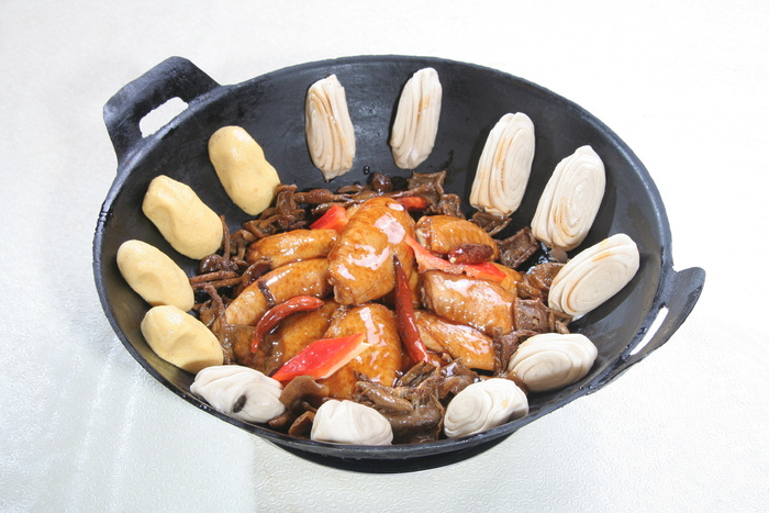 翅中炖野生黄蘑