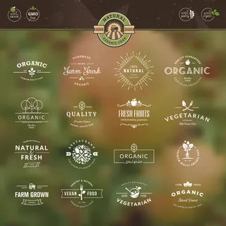 手绘Logo标志素材