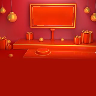 立体C4D场景电商首页主图直通车促销banner海报背景PSD素材