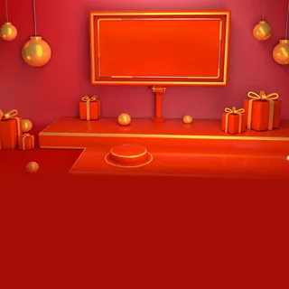 立体C4D场景电商首页主图直通车促销banner海报背景PSD素材