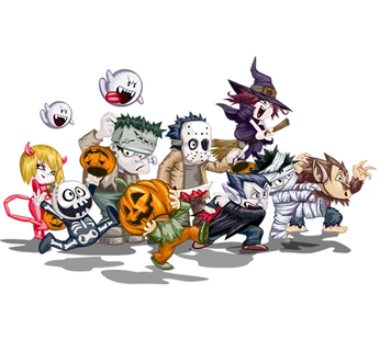 万圣节卡通人物