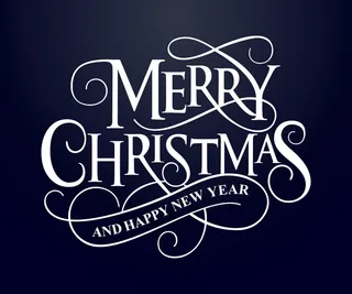 圣诞节圣诞树圣诞老人闪亮装饰电商促销折扣海报