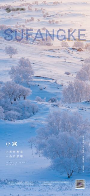 房地产 二十四 节气 系列 海报