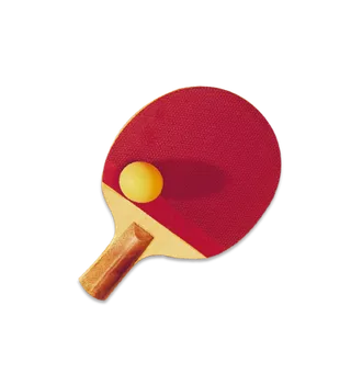 乒乓球拍单层免抠素材