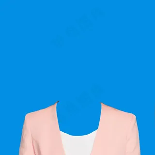 西装模板  女生西装 寸照模板 西装 证件照 西服 免抠