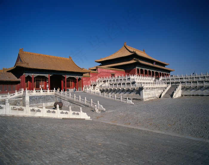 故宫太和门中国古代建筑北京风景