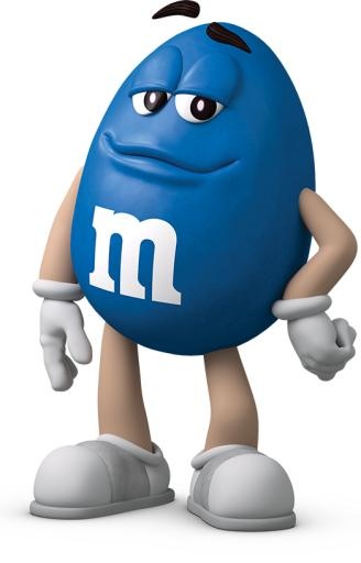 M&M 巧克力豆 PNG免抠(523x815)