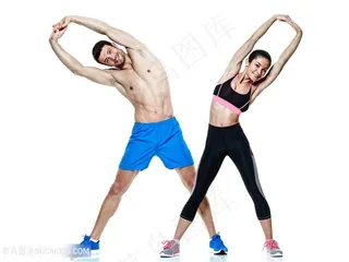 健身运动男女高清