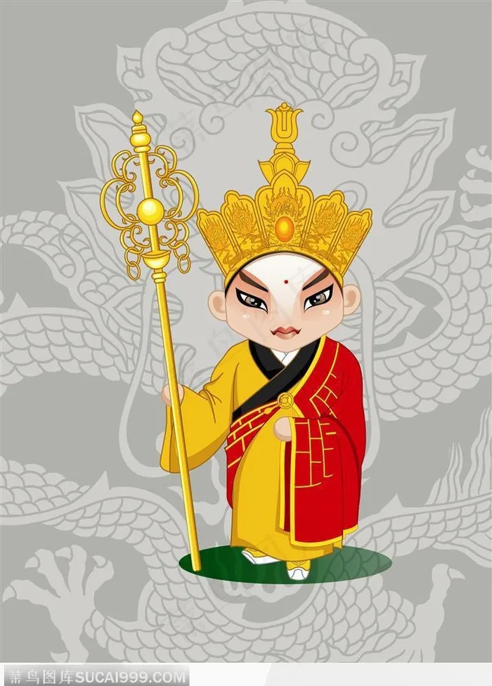 【袈裟】沙桥饯别之唐僧高清图片