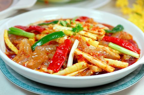 XCXC0590葱烧蹄筋