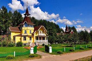 哈尔滨伏尔加庄园俄式建筑图片