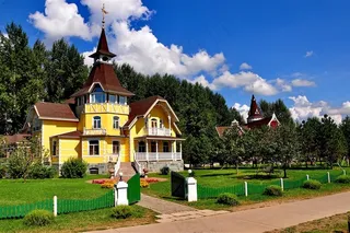 哈尔滨伏尔加庄园俄式建筑图片