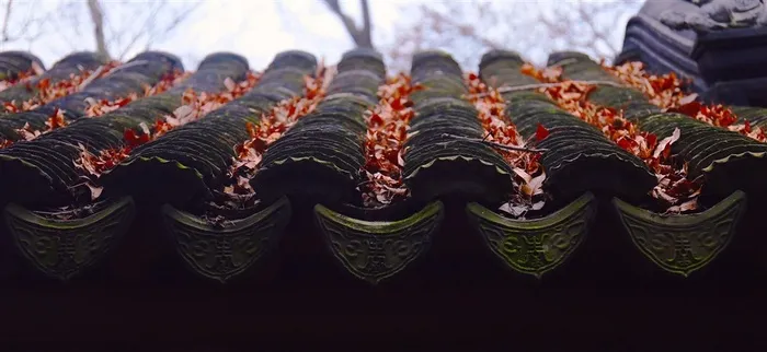 年代久远的屋檐