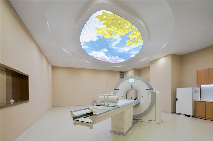 人性化天空天花板医院ct扫描