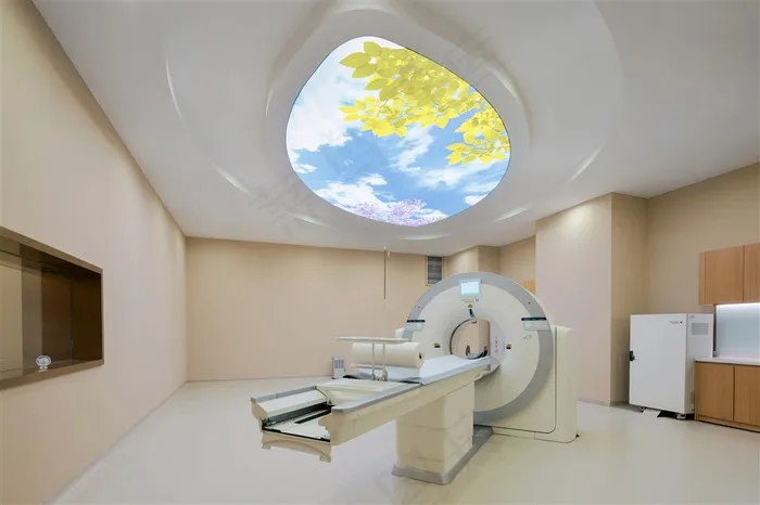 人性化天空天花板医院ct扫描