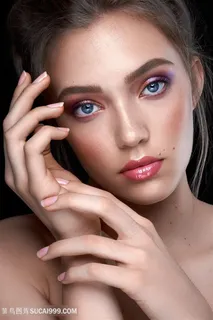 化妆品模特美容