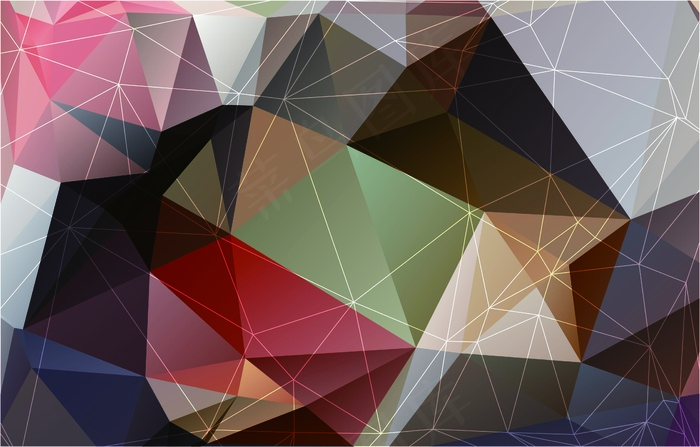 几何艺术设计 几何图形背景 多边形背景图片