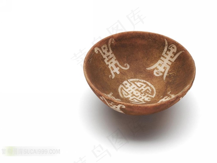 漂亮的寿字碗素材
