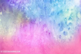 唯美水彩油画背景