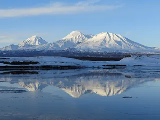 冬天自然背景风景
