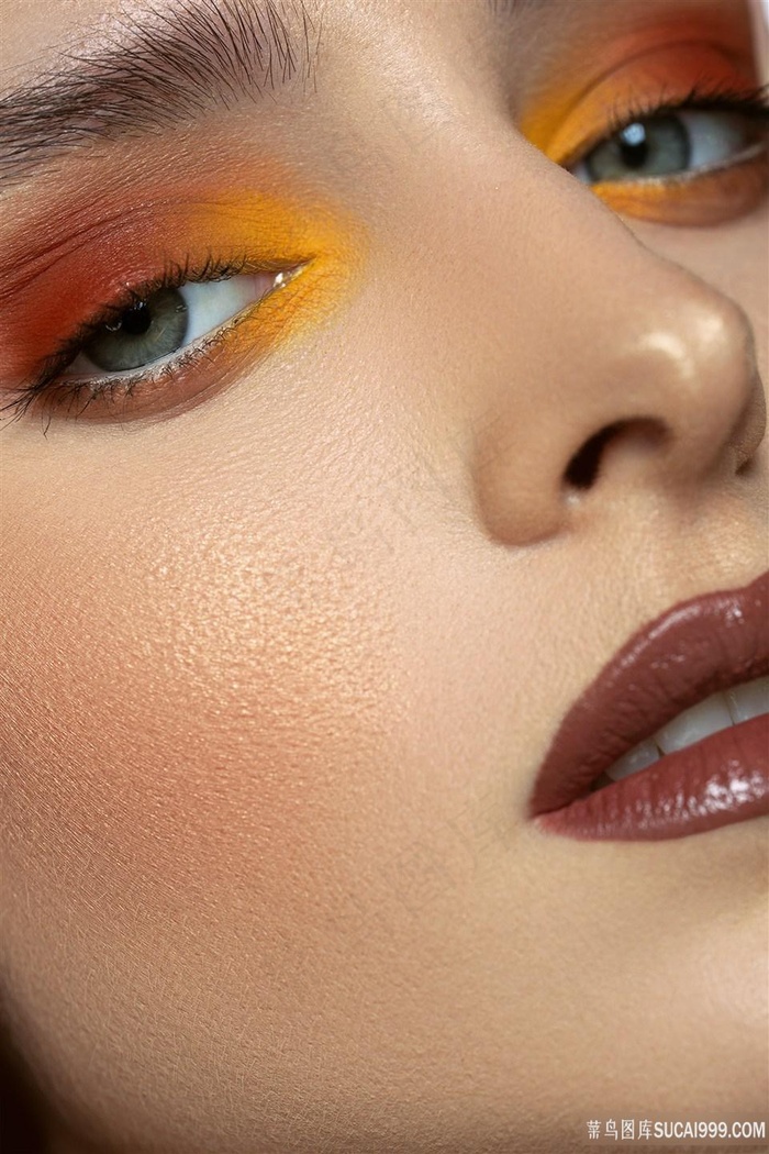 化妆品模特美容