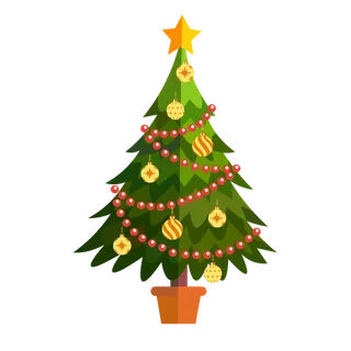 圣诞节平安夜圣诞树免扣素材圣诞元素