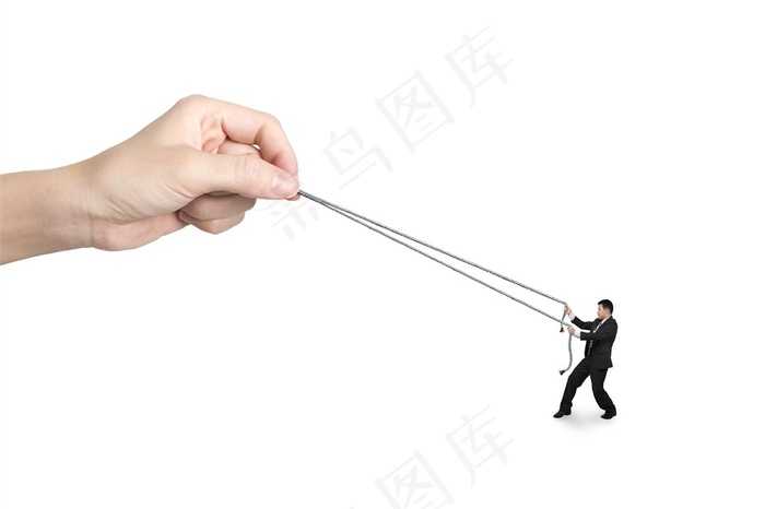 创意小人海报高清图片