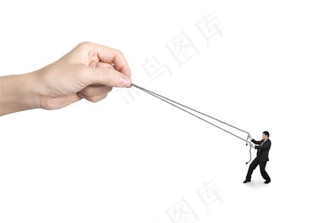 创意小人海报高清图片