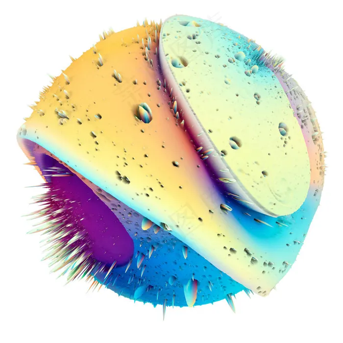 爆炸颜料创意高清图片