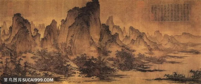 夏山名画图片下载