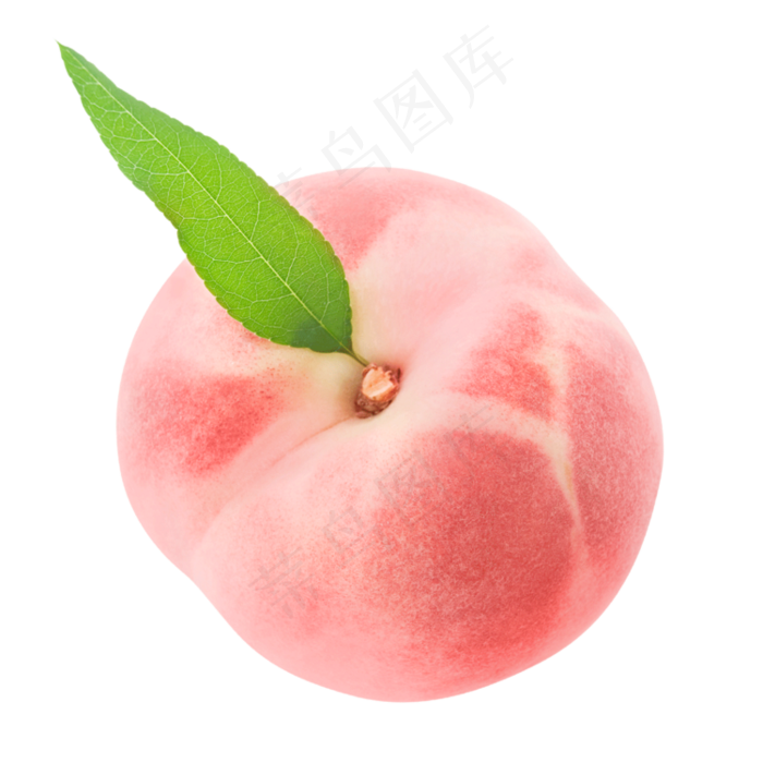 粉色水蜜桃摄影特写