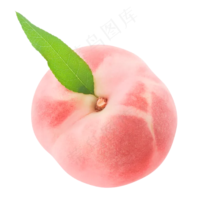 粉色水蜜桃摄影特写