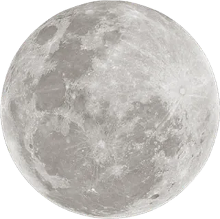 月球灰色免扣素材