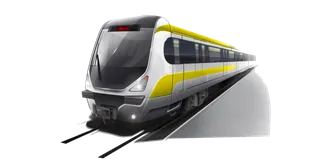 高铁列车动车动画免扣素材PNG