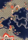 日式简约花纹图案布纹