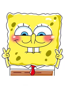 卖萌海绵宝宝图片