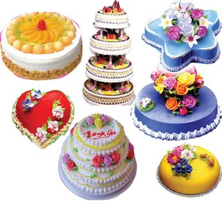 蛋糕装饰生日婚礼素材