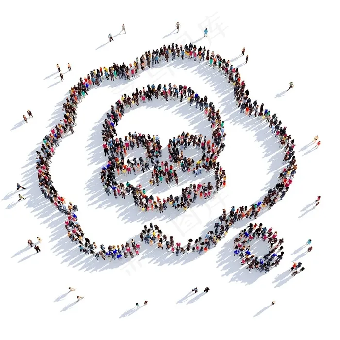 人物图案摄影高清图片