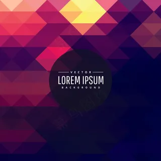 炫彩几何图形背景 几何艺术设计 多边形背景图片