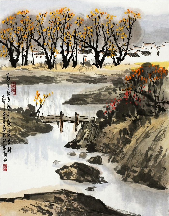 中国风景山水古画