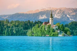 大海 城堡 绿色植 叶片 叶子 摄影 摄影 自然景观