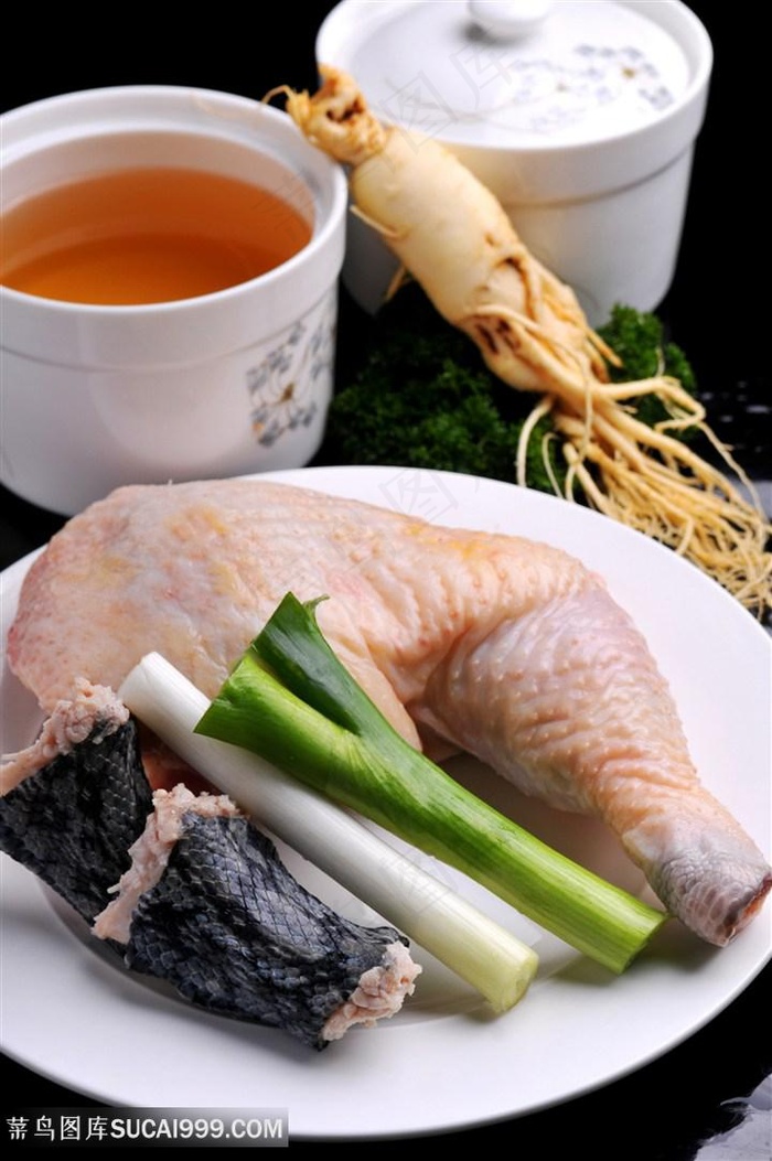 蛇炖鸡的美食图片