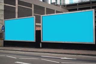 广告牌样机 巨幅海报样机 户外广告 路牌 楼宇 (10)