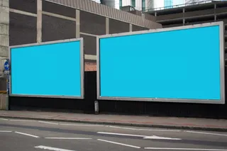 广告牌样机 巨幅海报样机 户外广告 路牌 楼宇 (10)