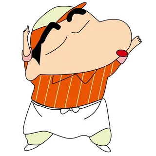 蜡笔小新可爱人物免扣素材