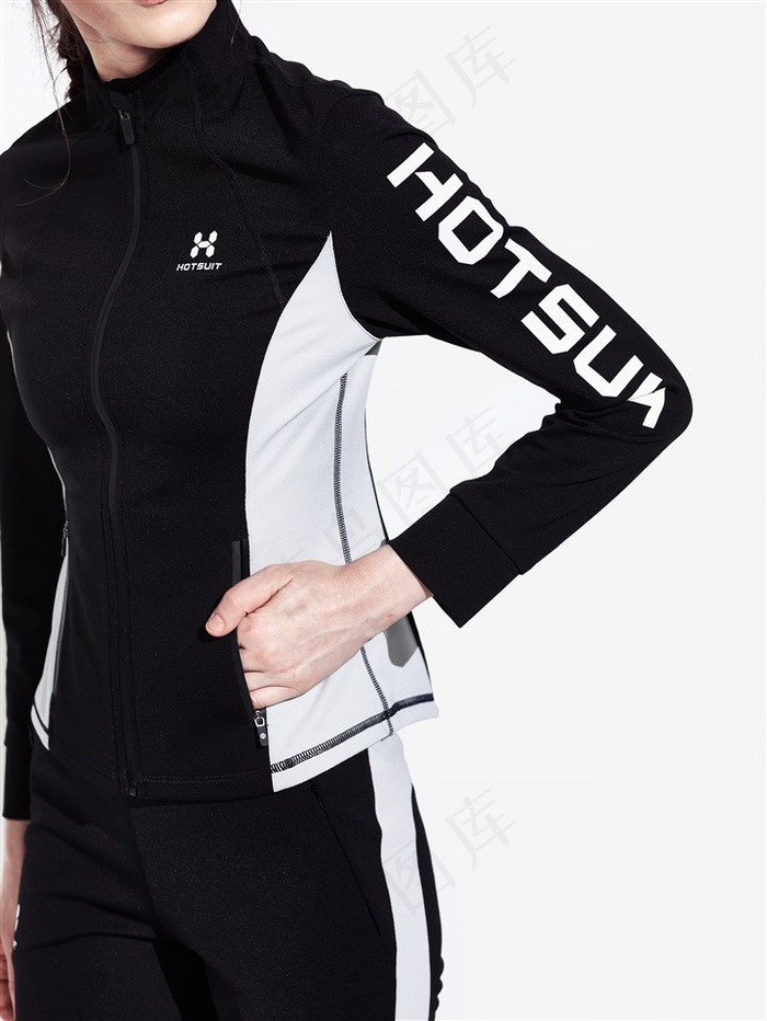 运动服外国女模特