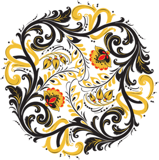 04 (8)免抠 设计 元素 素材 美丽 传统花纹